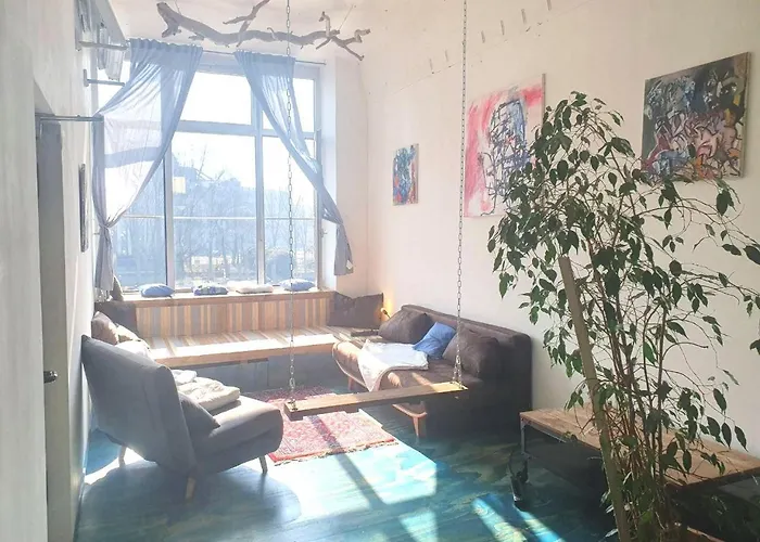 200 Qm Loft Am Fluss Fuer Freunde Und Familien ! * ברלין